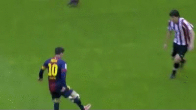 Messi Exceptional Soccer Skills GIF