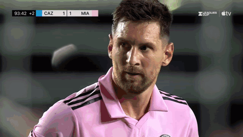 Messi Free Kick Miami Team Celebrating GIF