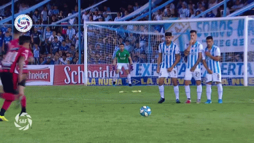 Messi Free Kick Surprise Attack GIF
