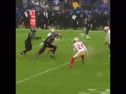 Messy Football Game Broken Ankles GIF