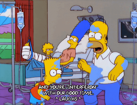 Messy Hospital Room The Simpsons GIF