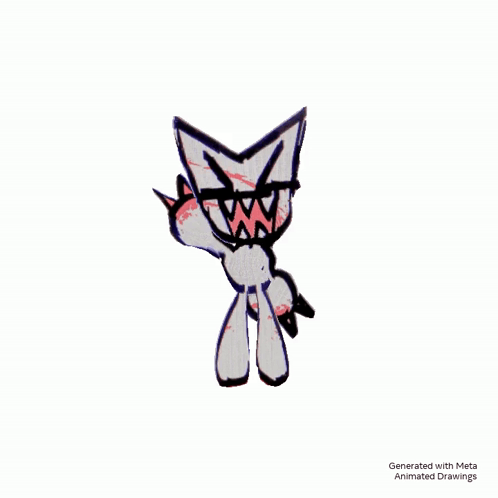 Meta Animated Monster Drawing GIF