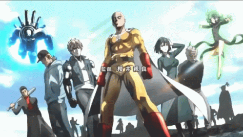 Metal Bat One Punch Man Season 2 Garbage GIF