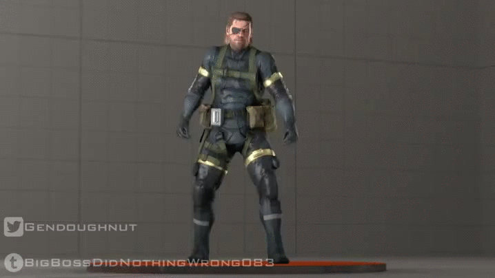 Metal Gear Hand Rocket Funny GIF