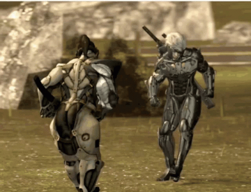 Metal Gear Jetstream Sam Dancing GIF