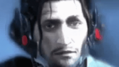 Metal Gear Jetstream Sam Emotional Face GIF