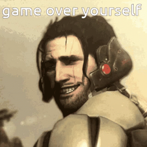 Metal Gear Jetstream Sam Game Over Yourself GIF