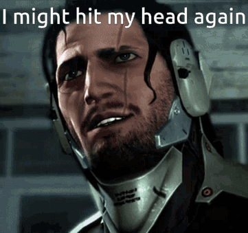 Metal Gear Jetstream Sam Might Hit My Head GIF