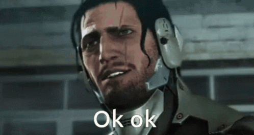 Metal Gear Jetstream Sam Ok Ok GIF