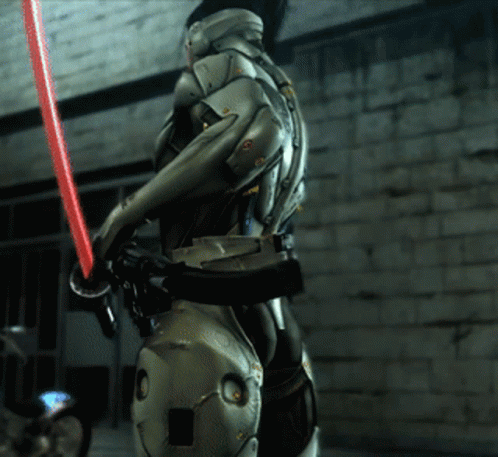 Metal Gear Jetstream Sam Shoulder Shrug GIF