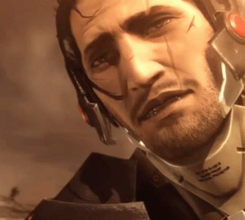 Metal Gear Jetstream Sam Winking GIF