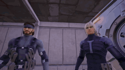 Metal Gear Snake Raiden Unlock GIF