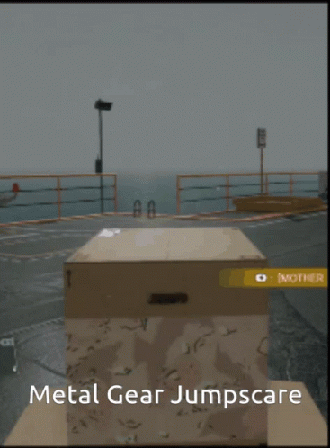 Metal Gear Solid Jumpscare GIF