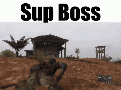 Metal Gear Solid Sup Boss GIF