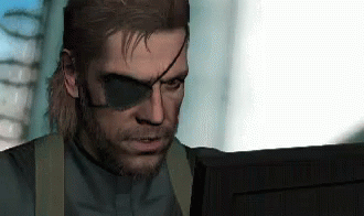 Metal Gear Solid Thinking Reaction GIF