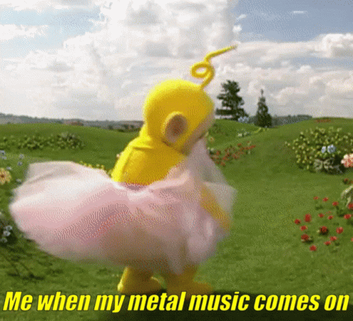 Metal Laa Laa In Tutu GIF