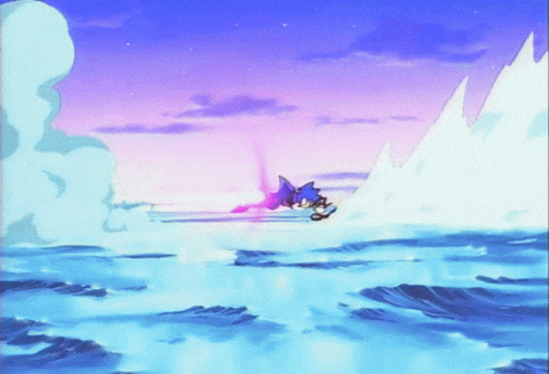 Metal Sonic Metal Prototype GIF