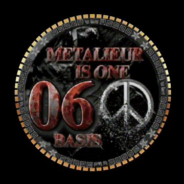 Metaleur One Basis Logo With Peace Sign