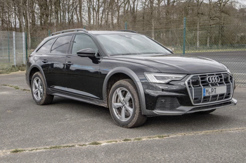 Metallic Gray Audi GIF