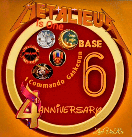 Metallica Celebrating 6th Anniversary Poster