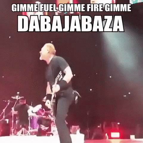 Metallica James Hetfield Stage Fall GIF