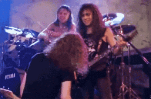 Metallica Live Concert Band Music Jam GIF