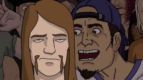 Metalocalypse Man Whispering GIF