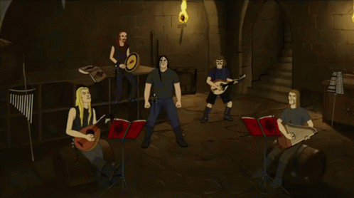 Metalocalypse Music Band GIF