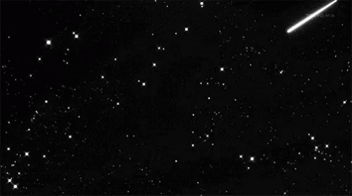 Meteor Shower Long Dash Of Light Passing GIF