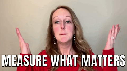Metrics Lady Boss Measure What Matters GIF
