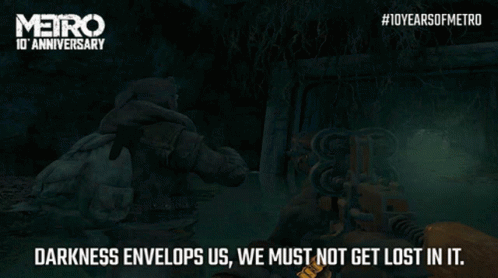 Metro 10Th Anniversary Person Holding Light GIF