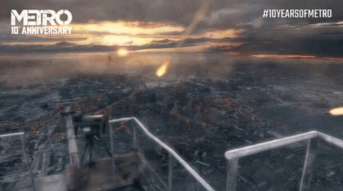 Metro 10Th Anniversary Video Game GIF