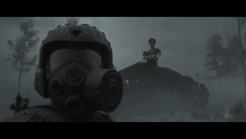 Metro 2033 Artyom Holding At The Boat GIF