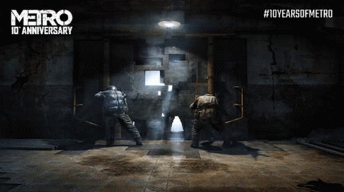 Metro 2033 Opening Gate GIF