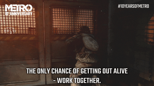 Metro 3033 Team Work GIF