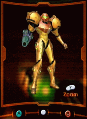 Metroid Card Costume GIF