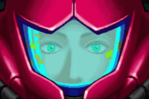 Metroid Eyes Inside The Costume GIF