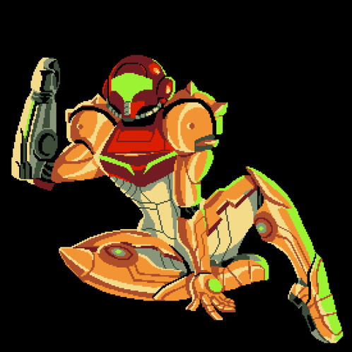 Metroid Power Up GIF