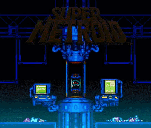 Metroid Prime Video Game Screen