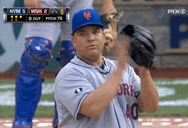 Mets Member Bartolo Colon Clapping GIF