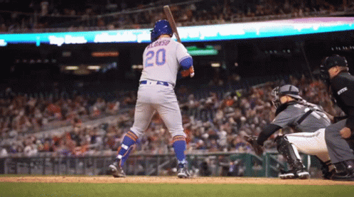 Mets Player Number 20 Shaking Hands GIF