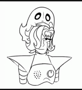 Mettaton Ex Humanoid Ghost Soul Head Undertale GIF