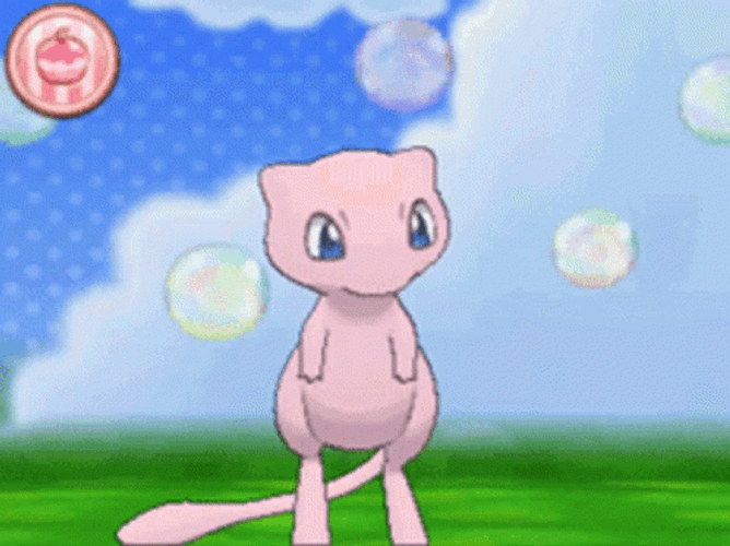 Mew Eating GIF