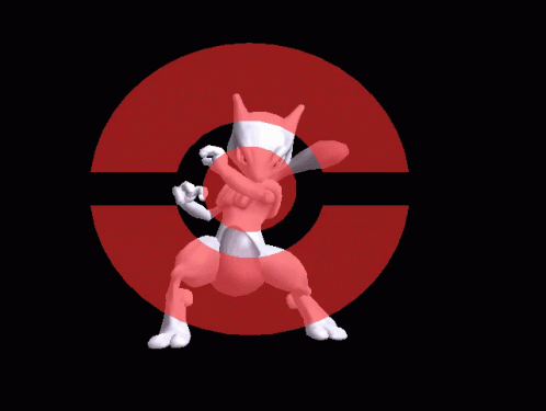 Mewtwo Battle Ready Stance GIF