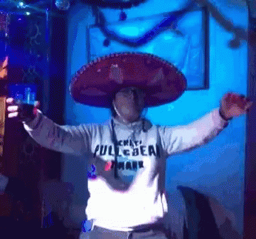 Mexican Guy Drunk Dancing GIF