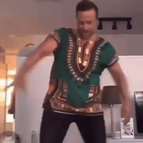 African Youtuber Mexican Dancing GIF