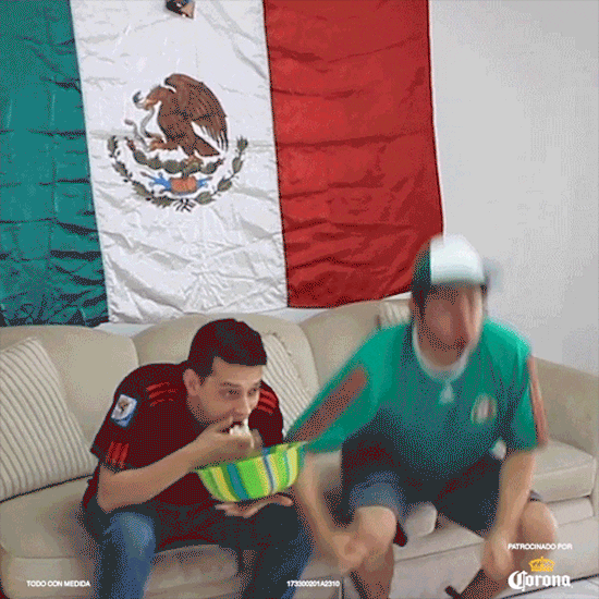 Mexican Football Fans Victory Celebration GIF