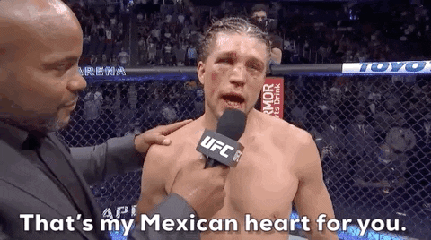Mexican Heart Brian Ortega Mma GIF
