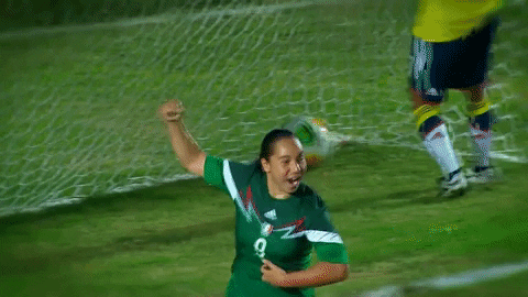 Mexico Female Soccer Player Charlyn Corral GIF