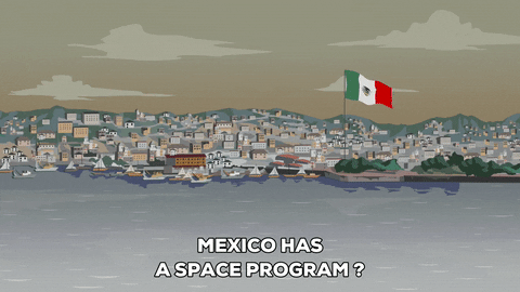 Mexico Flag A Space Program GIF